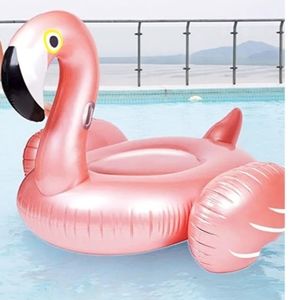 Graceful Giant Inflatable Flamingo for play or lounging